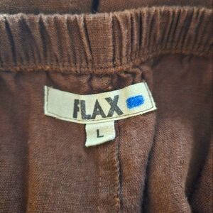 COPY - FLAX Linen slacks -L